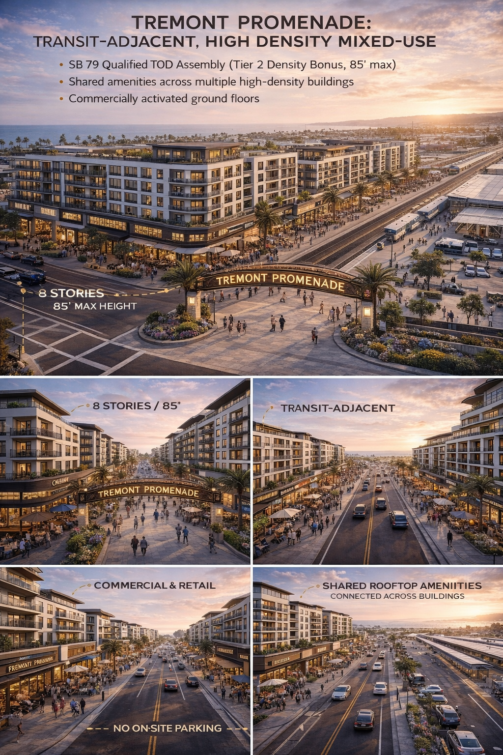 Tremont Promenade Aerial Concept